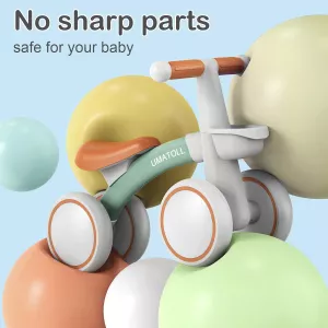Umatoll Baby Balance Bike (Green) size (39x23x17)
