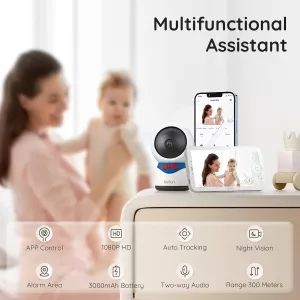BOIFUN 5" Baby Monitor