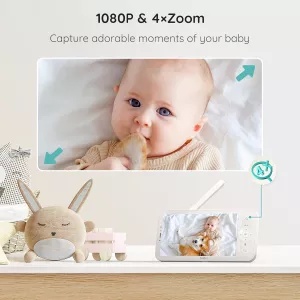 BOIFUN 5" Baby Monitor