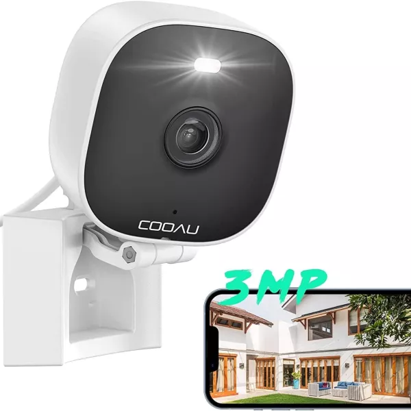 Cooau 8310 Foldable Security Camera 2K