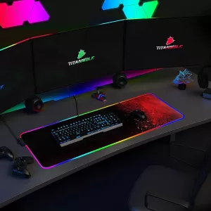 Blood & Dust - RGB Gaming Mouse Pad 800 x 300 MM