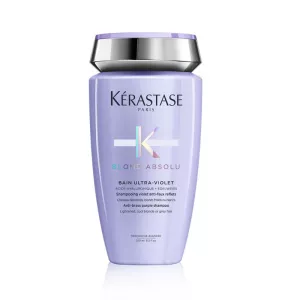 KÉRASTASE Blond Absolu Bain Ultra-Violet Anti-Brass Purple Shampoo - Lightened Cool Blond or Grey Hair