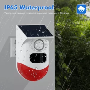 Solar Alarm Intrusion Outdoor Indoor PIR