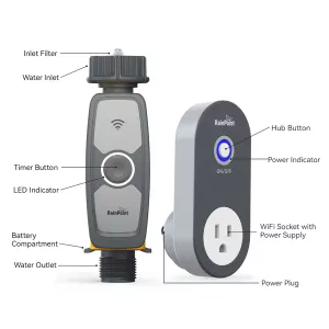 Rain Point 1-Zone WIFI Water Timer