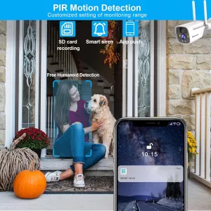 SZSINOCAM 3MP 2K Outdoor Surveillance Camera