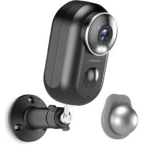 ZUMIMALL APP 2.4G WiFi Battery Powered security Camera 3 MP