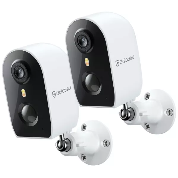GalaYou Smart Battery Wireless Security Camera R2 (Pack Of 2)