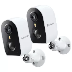 GalaYou Smart Battery Wireless Security Camera R2 (Pack Of 2)