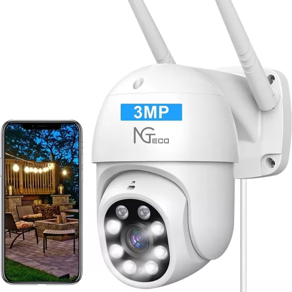 NGTeco 3MP Security Outdoor Camera