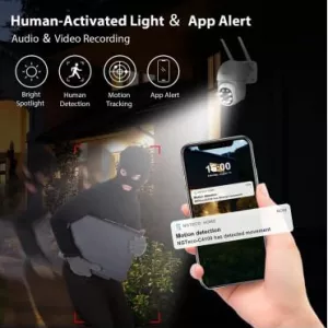 NGTeco 3MP Security Outdoor Camera