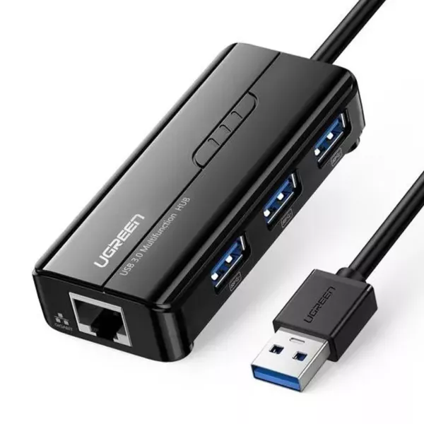 UGreen USB3.0 HUB with Gigabit Ethernet Adapter