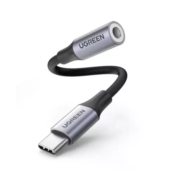 UGreen Braided USB-C to 3.5mm Headphone Adapter