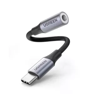 UGreen Braided USB-C to 3.5mm Headphone Adapter