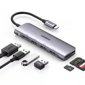 UGREEN 6-in-1 4K HDMI USB C Hub