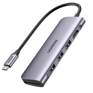 UGREEN 6-in-1 4K HDMI USB C Hub