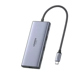 UGREEN Dual Display 10-in-1 USB-C HUB Docking Station Adapter