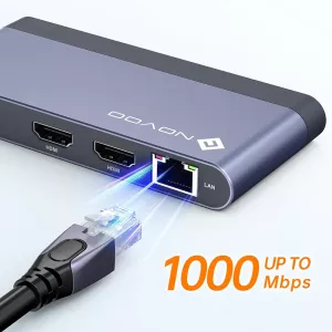Novoo, RM8F Pro Novoo 8 in 1 USB Hub