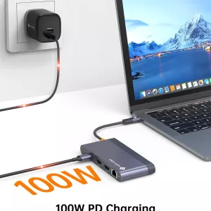 Novoo, RM8F Pro Novoo 8 in 1 USB Hub
