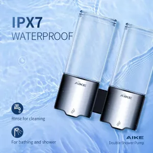 AIKE Double Automatic Soap and Shower Dispenser