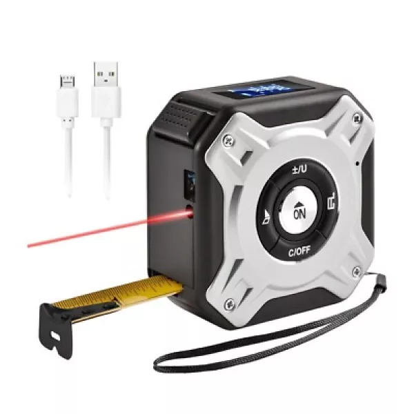 40M 2-IN-1 Digital Laser Tape