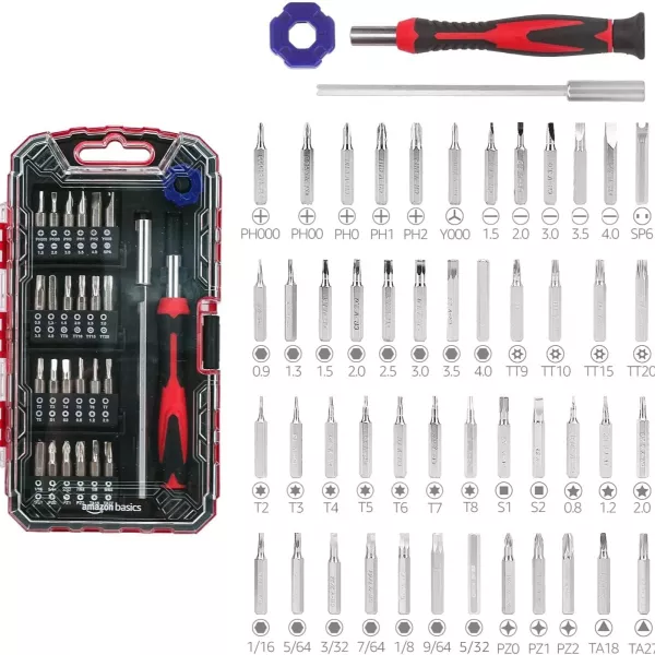 Basics Precision Screwdriver and Bit Set