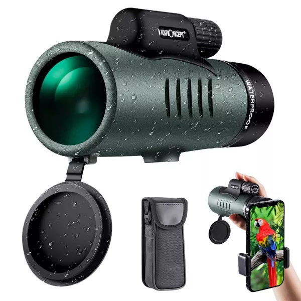 K&F Concept HD 12X50 Monocular Telescope for Smartphone