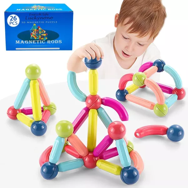 Luckynono Magnetic Ball Rods