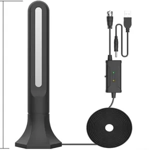 Portable HDTV Antenna with Strong Magnetic Base