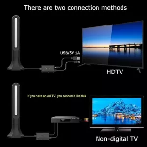 Portable HDTV Antenna with Strong Magnetic Base