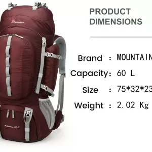 Mountaintop The Gigabyte Mounanineer 60L