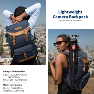 K&F Concept Camera Backpacks beta zip 17L