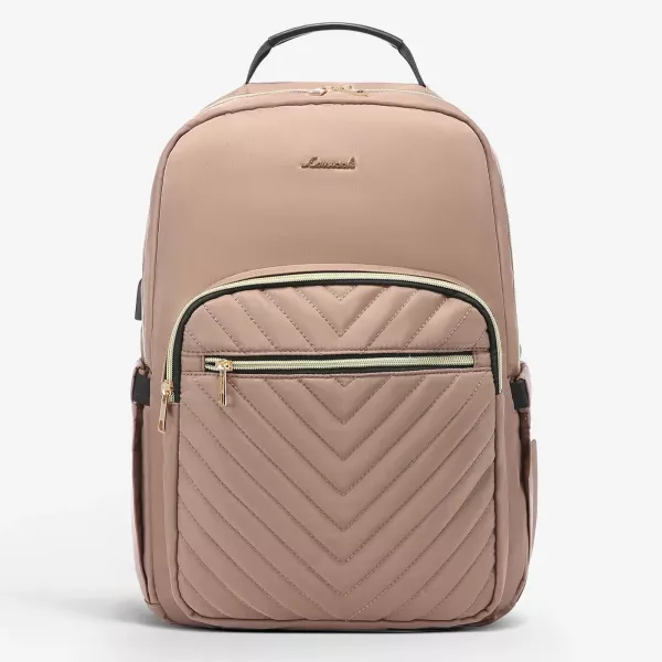 LOVEVOOK The V Laptop Backpack Brown