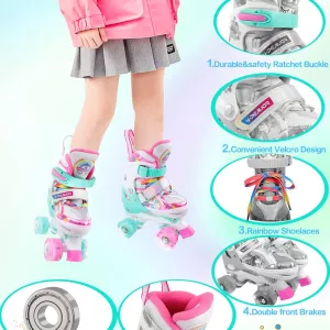 Roller Skates Unicorn Adjustable Luminous