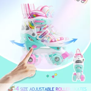 Roller Skates Unicorn Adjustable Luminous