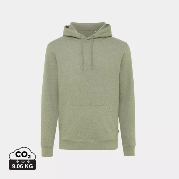 XD IQONIQ Torres Recycled Cotton Hoodie Undyed XL (Heather Green)