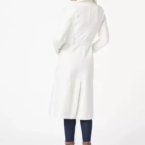 Long Wool Trench Coat ( Size: XL )