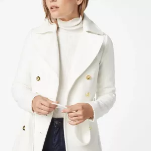 Long Wool Trench Coat ( Size: XL )