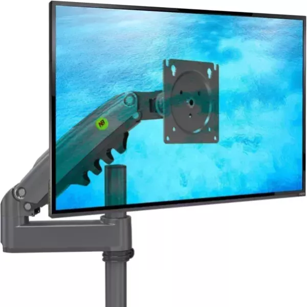 NORTH BAYOU Gas Spring Table Mount for 17-30 Inch LCD Screens with VESA Max 100 x 100 mm up to 9 kg