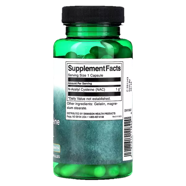 SWANSON NAC N-Acetyl Cysteine