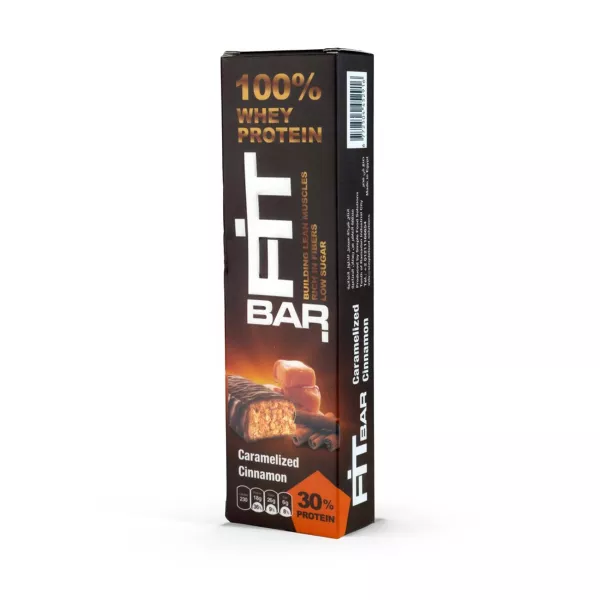 Fit Bar Caramelized Cinnamon 30% Protein
