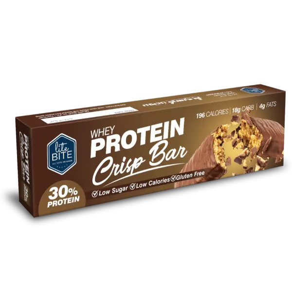 Lite Bite Crisp Bar 30% Whey Protein - 70 g