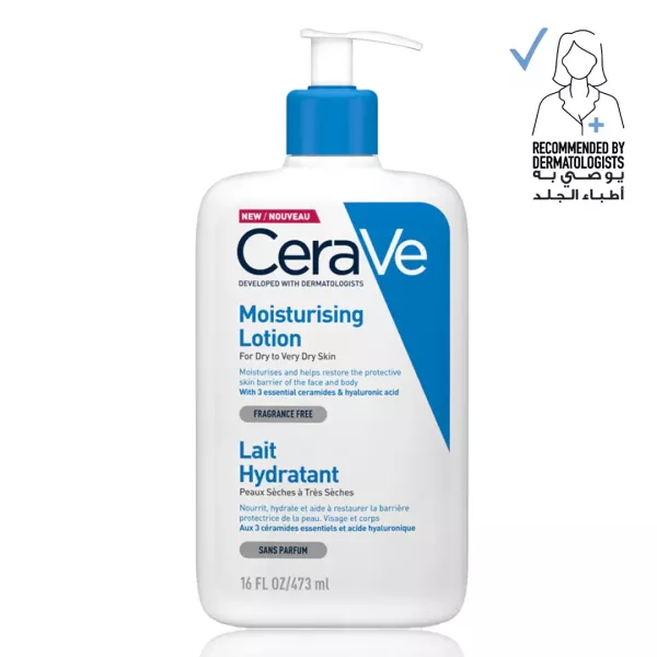 CeraVe Moisturizing Lotion for Face and Body 473 ml