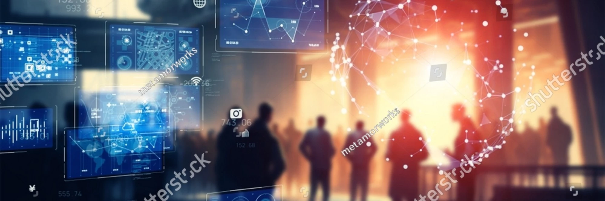 stock-photo-group-of-people-in-the-office-and-digital-data-concept-wide-angle-visual-for-banners-or-2256060579