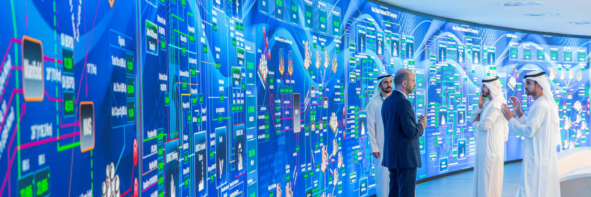 ADNOC Panorama Digital Command Center
