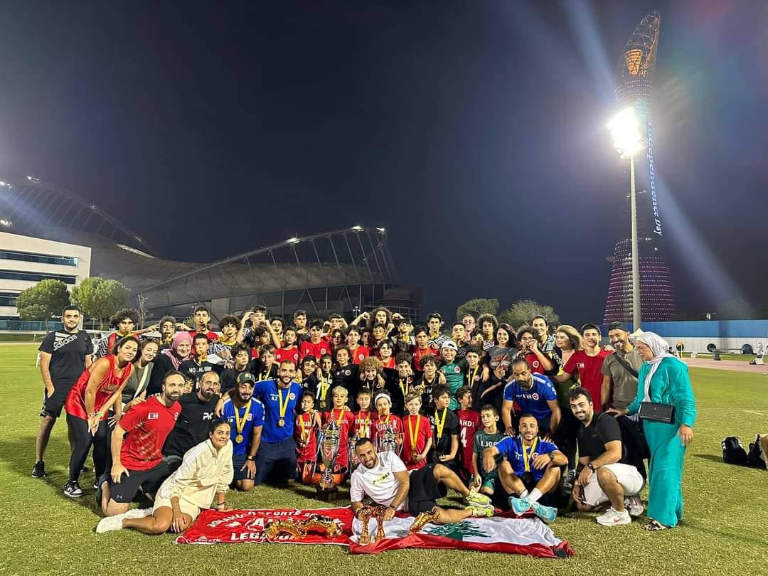 Football Lebanon - فرق ASA تسيطر على البطولة الآسيوية الأفريقية في العاصمة القطرية الدوحة  وتتوج ب٣ فئات بالمركز الأول