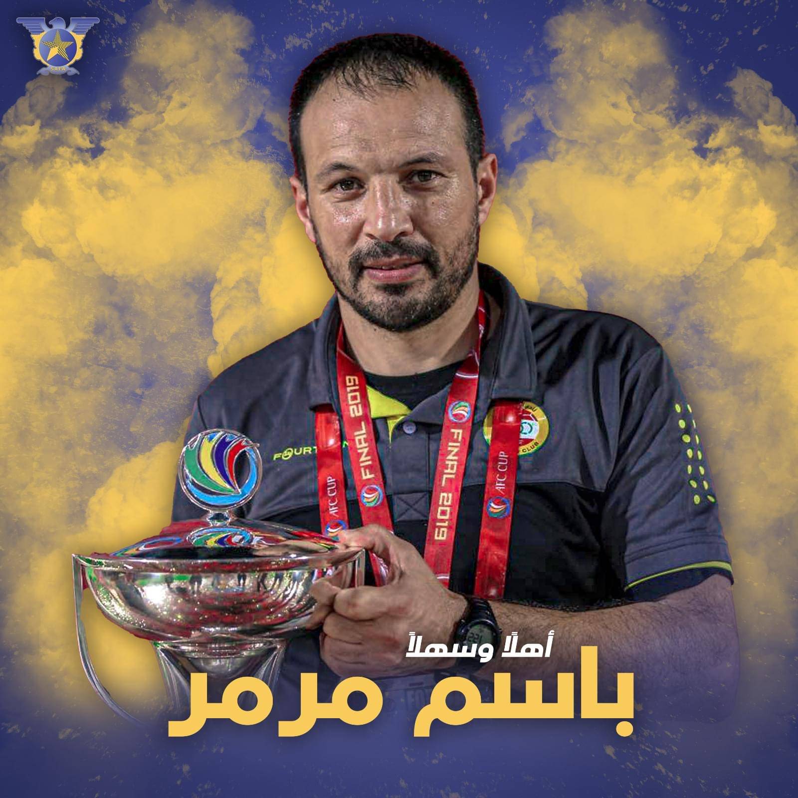 Football Lebanon - باسم مرمر مدرباً للصفاء