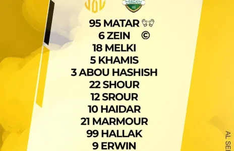 Football Lebanon - اللائحة الكاملة التي اختارها المدرب رأفت محمد لمباراة العهد أمام فريق النهضة العُماني