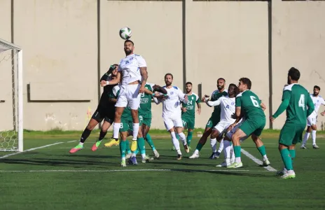 Football Lebanon - تعادل الراسينغ والأنصار على ملعب بحمدون البلدي