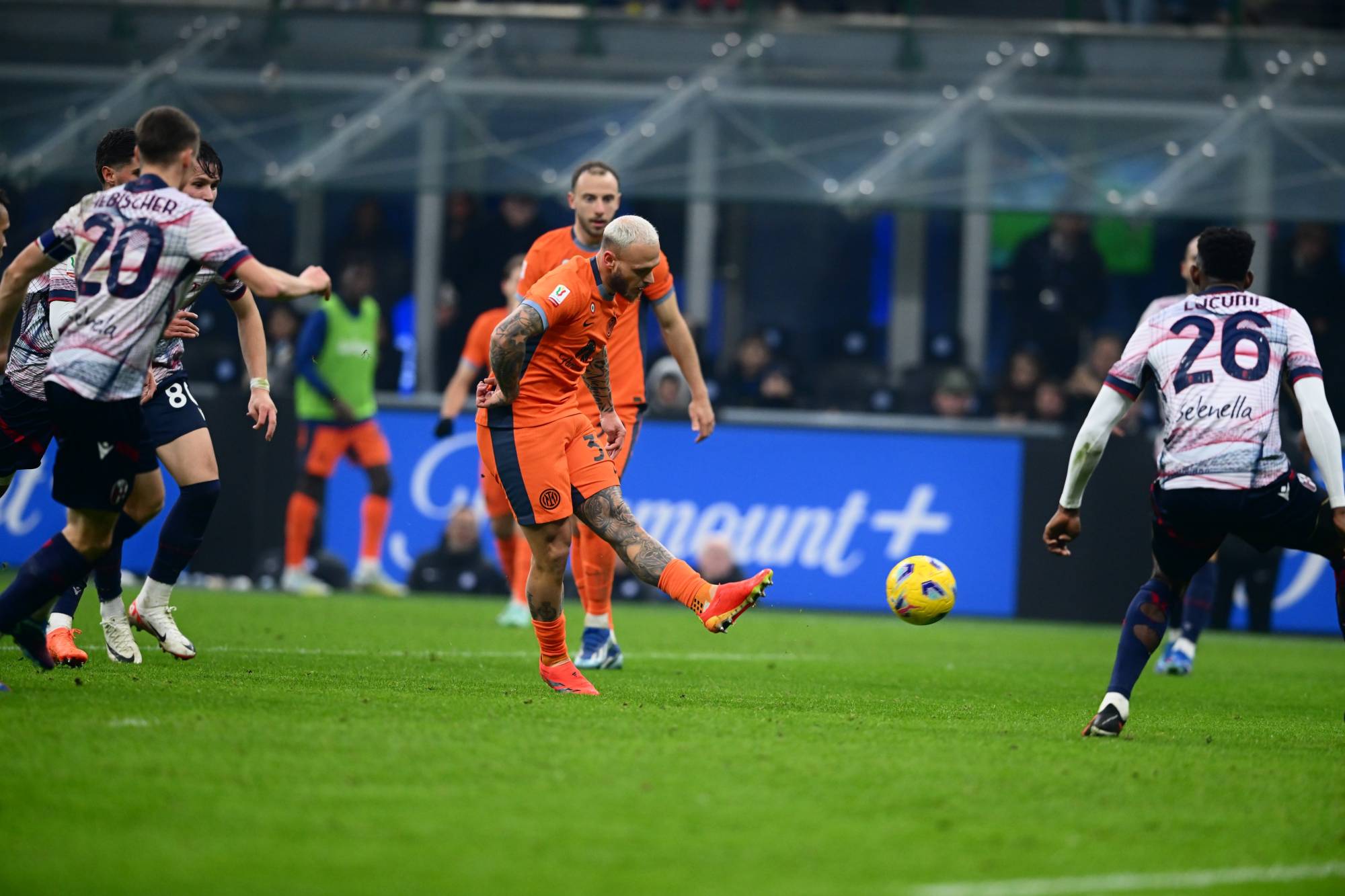 Football Lebanon - بولونيا يقصي إنتر من كأس إيطاليا