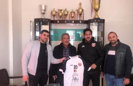 Football Lebanon - الأهلي النبطية يعزز صفوفه بضم حيدر خريس وعودة مهاجمه حيدر عواضة